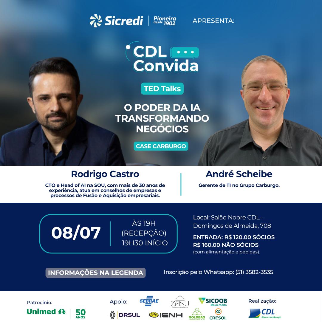 CDL NH - CDL Convida debate impacto da IA nos negócios